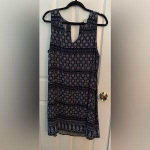 Old Navy Blue and White Sheath Dress